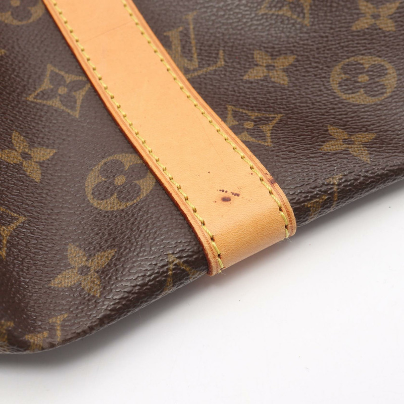 路易威登 Keepall 45 旅行手提包 M41428 Mongra 皮革 棕色 二手-10