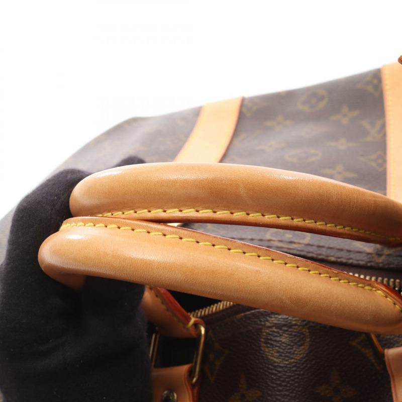 路易威登 Keepall 45 旅行手提包 M41428 Mongra 皮革 棕色 二手-12