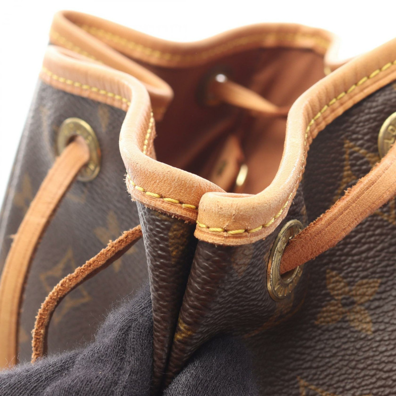 路易威登 Montsouris MM 雙肩包 M51136 Monogram 帆布 棕色 二手-7