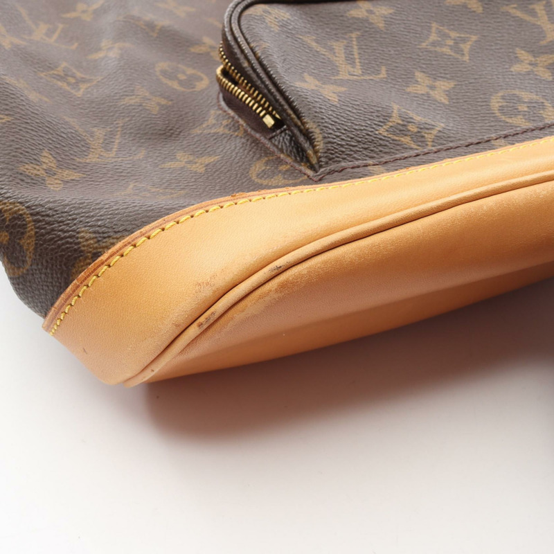 路易威登 Montsouris MM 雙肩包 M51136 Monogram 帆布 棕色 二手-9
