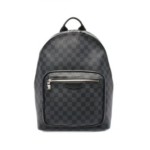 路易威登 Josh NV 雙肩包 N40365 Damier 石墨色帆布 二手 LV