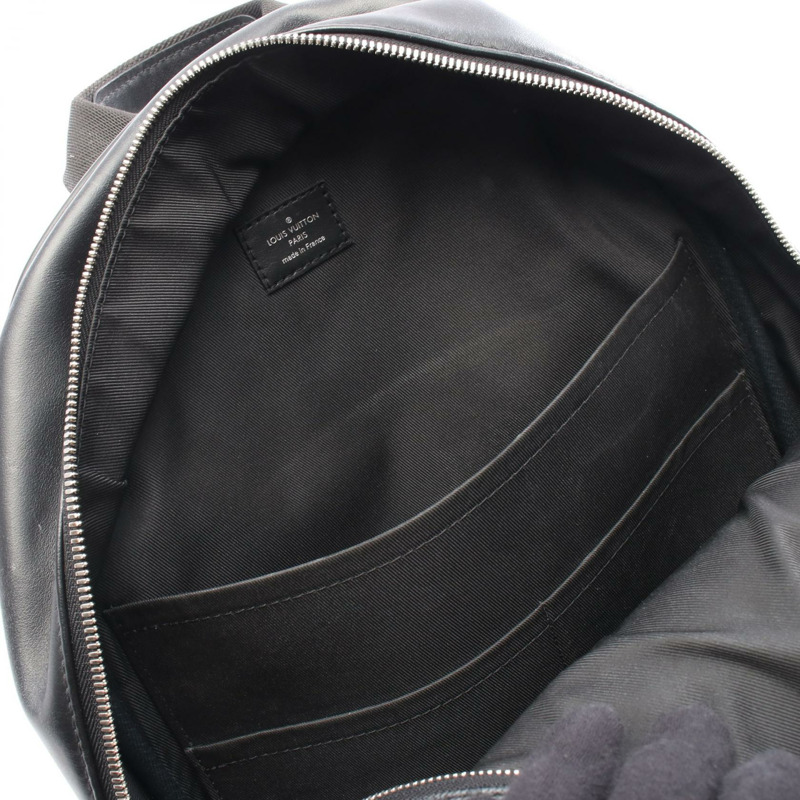 路易威登 Josh NV 雙肩包 N40365 Damier 石墨色帆布 二手 LV-4