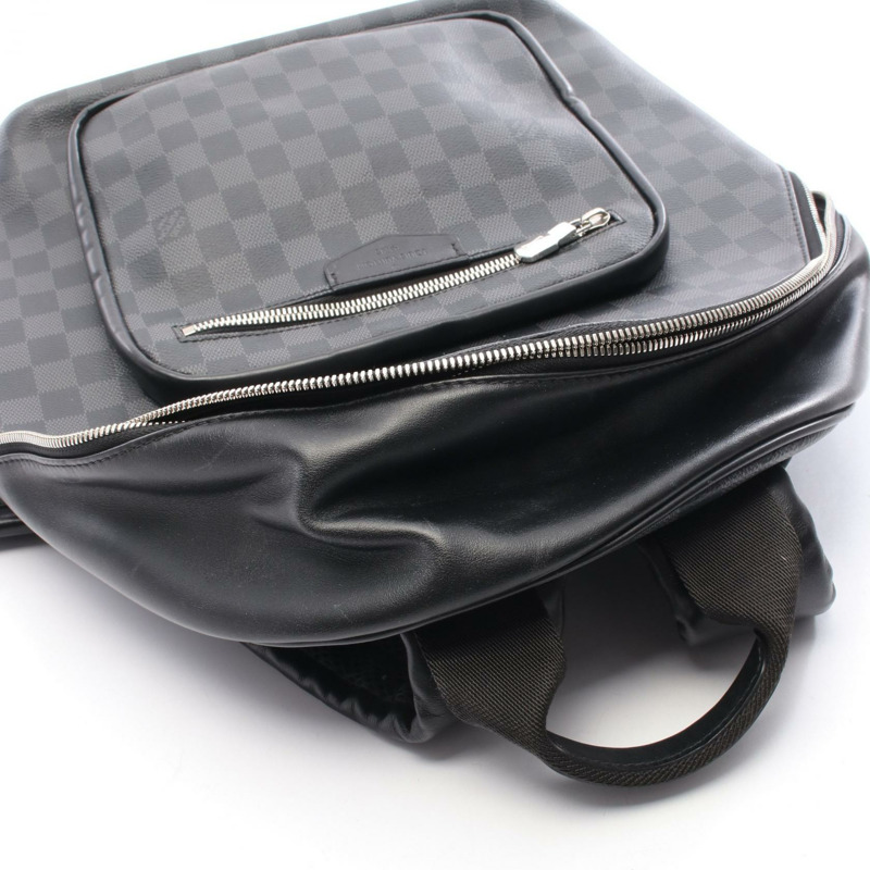 路易威登 Josh NV 雙肩包 N40365 Damier 石墨色帆布 二手 LV-6