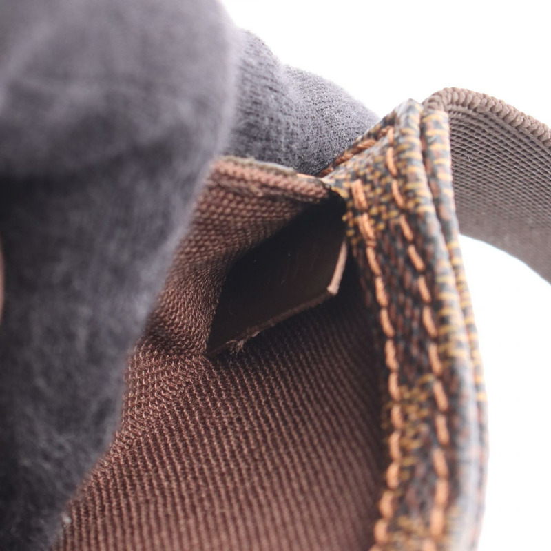 路易威登 Geronimos 腰包 N51994 Damier 帆布 棕色 Ebene 二手男女通用-4