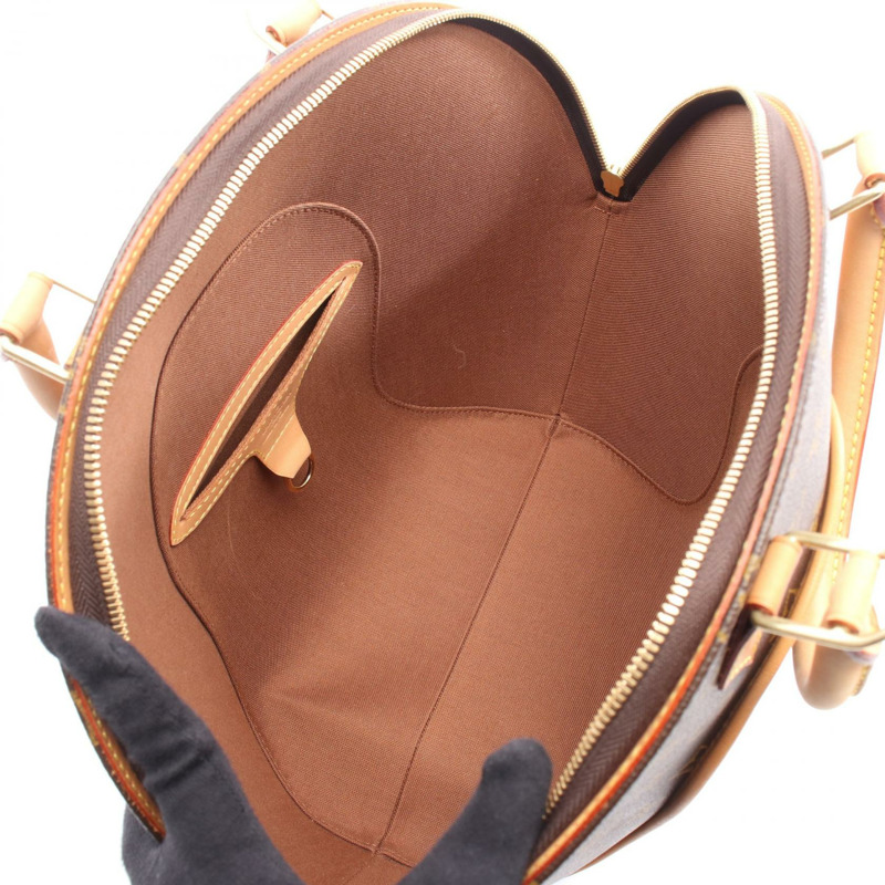 路易威登 Ellipse MM 手提包 M51126 Monogram 帆布皮革棕色二手女士-2