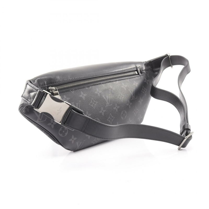 路易威登 Discovery 腰包 M44336 Monogram Eclipse 帆布 黑色 二手-1