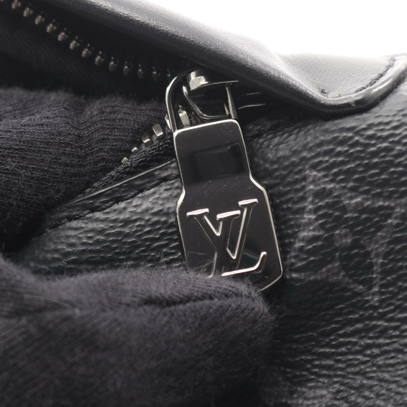 路易威登 Discovery 腰包 M44336 Monogram Eclipse 帆布 黑色 二手-5