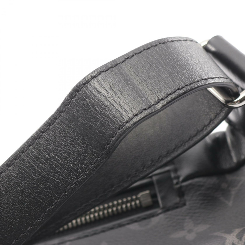 路易威登 Discovery 腰包 M44336 Monogram Eclipse 帆布 黑色 二手-8