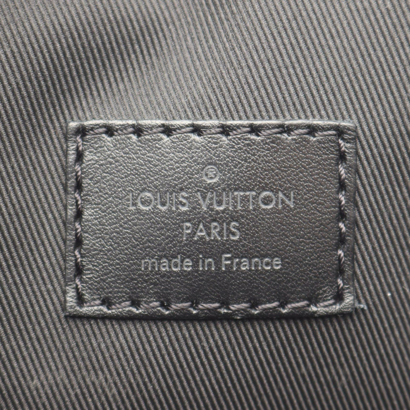 路易威登 Christopher Slim 雙肩包 M58644 黑色真皮男士二手-3