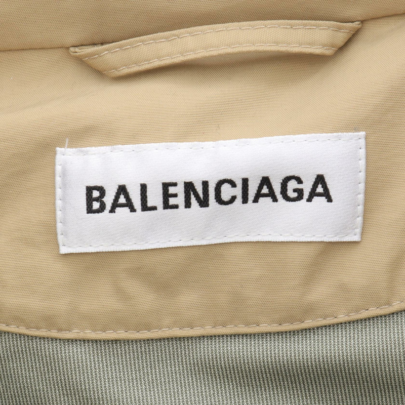 巴黎世家 其他外套 聚酯纖維/人造絲 米色 二手 男款-2