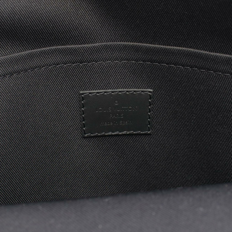 路易威登 (LOUIS VUITTON) 飛行員系列腰包斜背包 M23736 黑色真皮二手男士 LV-3