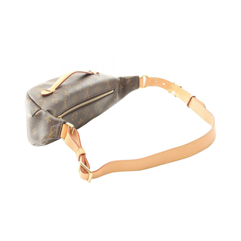 路易威登 (LOUIS VUITTON) 腰包 M43644 Monogram 皮革 棕色 二手 男女通用-1