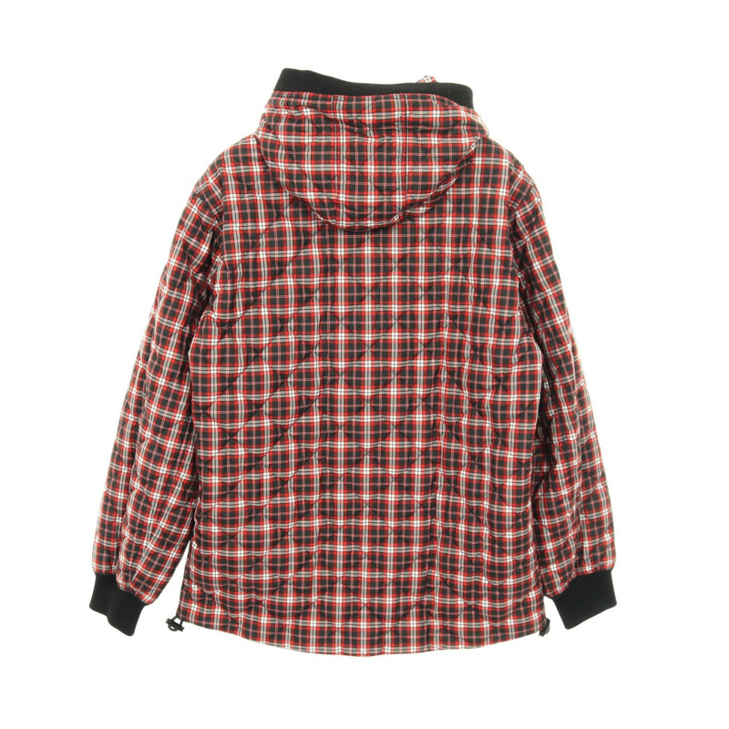 博柏利 (BURBERRY) 其他夾克 聚酯纖維 黑色 紅色 白色 二手 男士-1