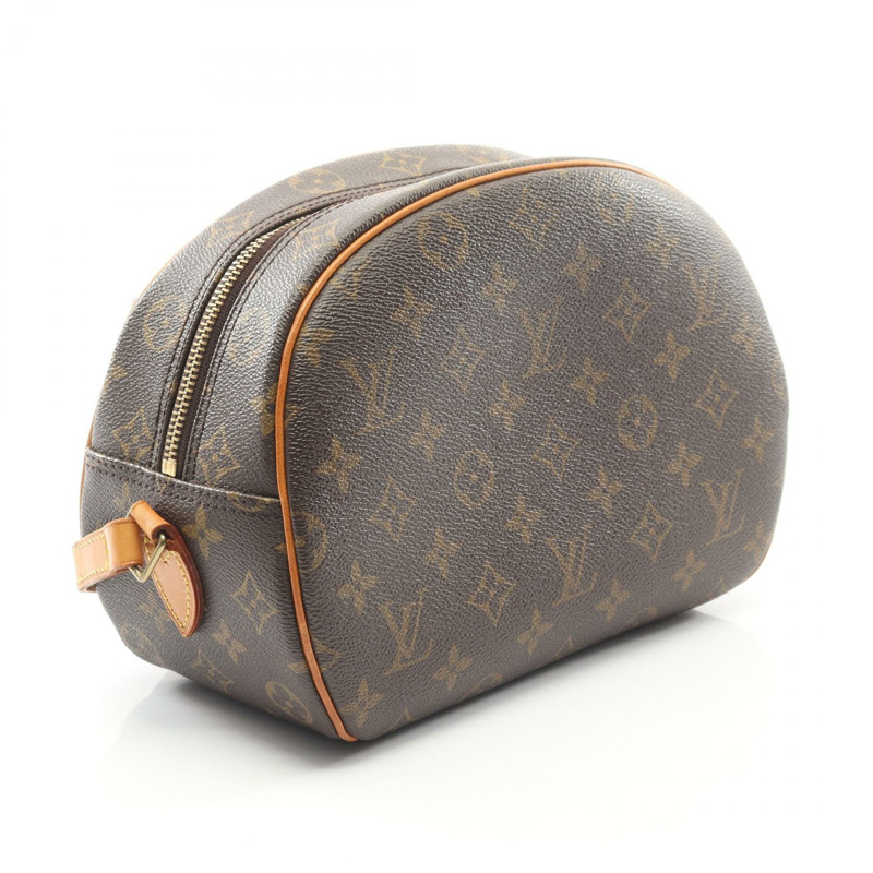 路易威登 Blois 肩背包 M51221 Monogram 帆布皮革棕色二手女士-1