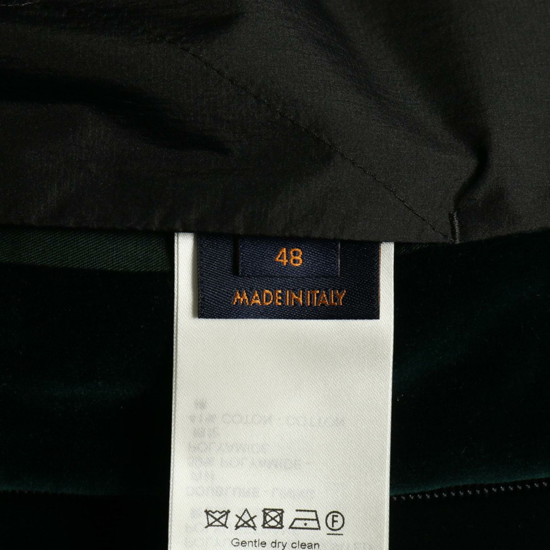 路易威登 技術膠帶絲絨其他夾克 RM222PR2HNB95E 尼龍棉 綠色 二手 男款-4