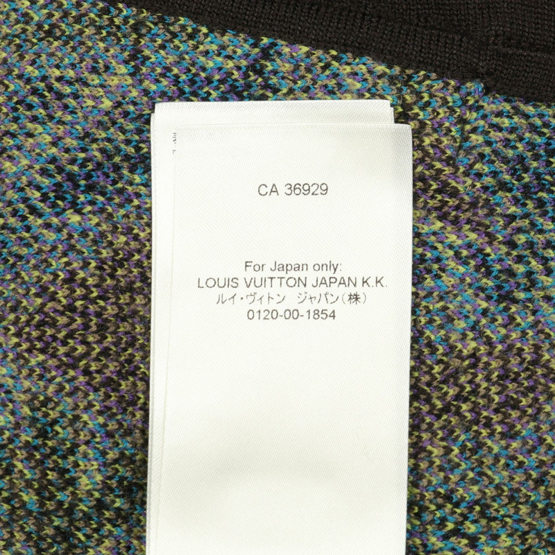 路易威登 Monogram Thistle 針織衫 其他外套 RM231UH8 HON96W 羊毛 棕色 多色 二手 男款-3