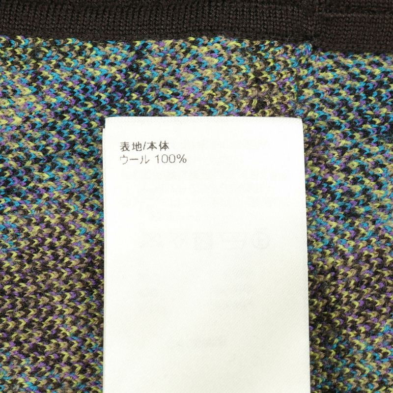 路易威登 Monogram Thistle 針織衫 其他外套 RM231UH8 HON96W 羊毛 棕色 多色 二手 男款-4