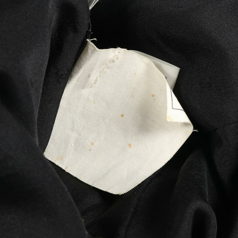 香奈兒 COCO 標誌紐扣 其他外套 P03702 羊毛尼龍 黑色 二手 女士-7