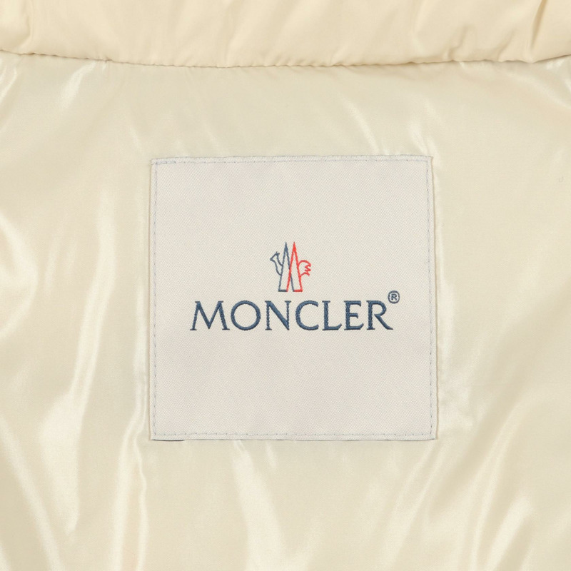 MONCLER MARGARET 羽絨外套 聚酯纖維 米色 #1 二手 女款-2