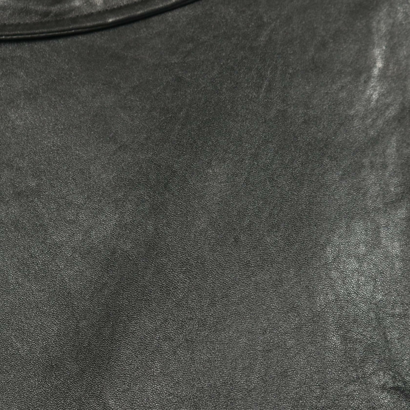 GUCCI 黑色二手男士真皮牛仔布-7