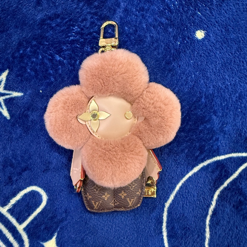 LV Vivienne吊飾咖色 Fashionista Bag Charm-0