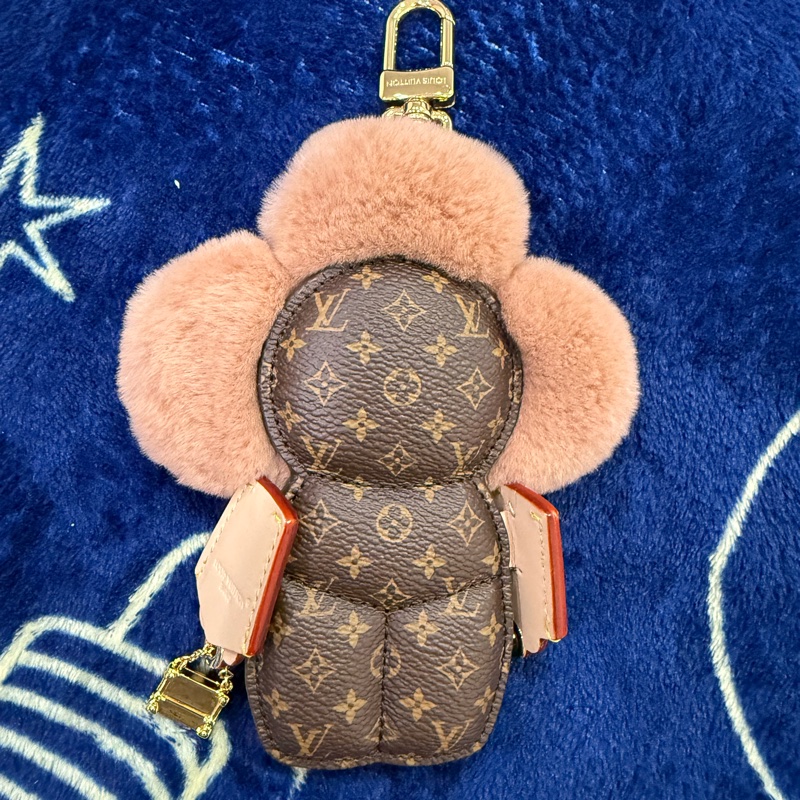 LV Vivienne吊飾咖色 Fashionista Bag Charm-1