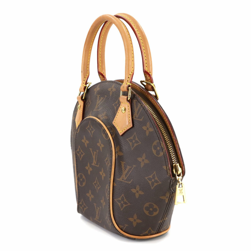 路易威登 Monogram Ellipse PM 兩手提/肩背包，棕色，M46196，RFID-3