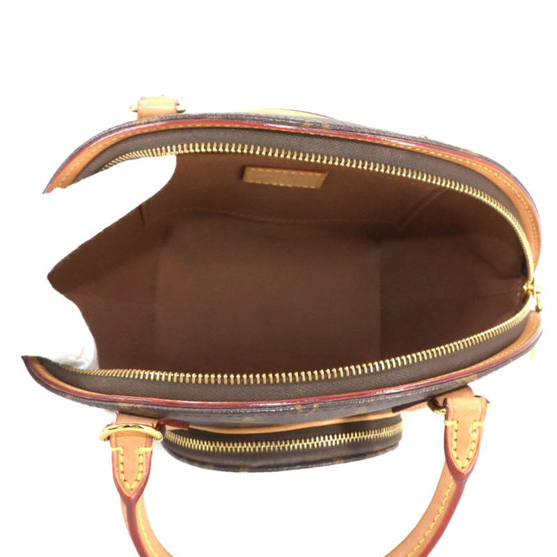 路易威登 Monogram Ellipse PM 兩手提/肩背包，棕色，M46196，RFID-6