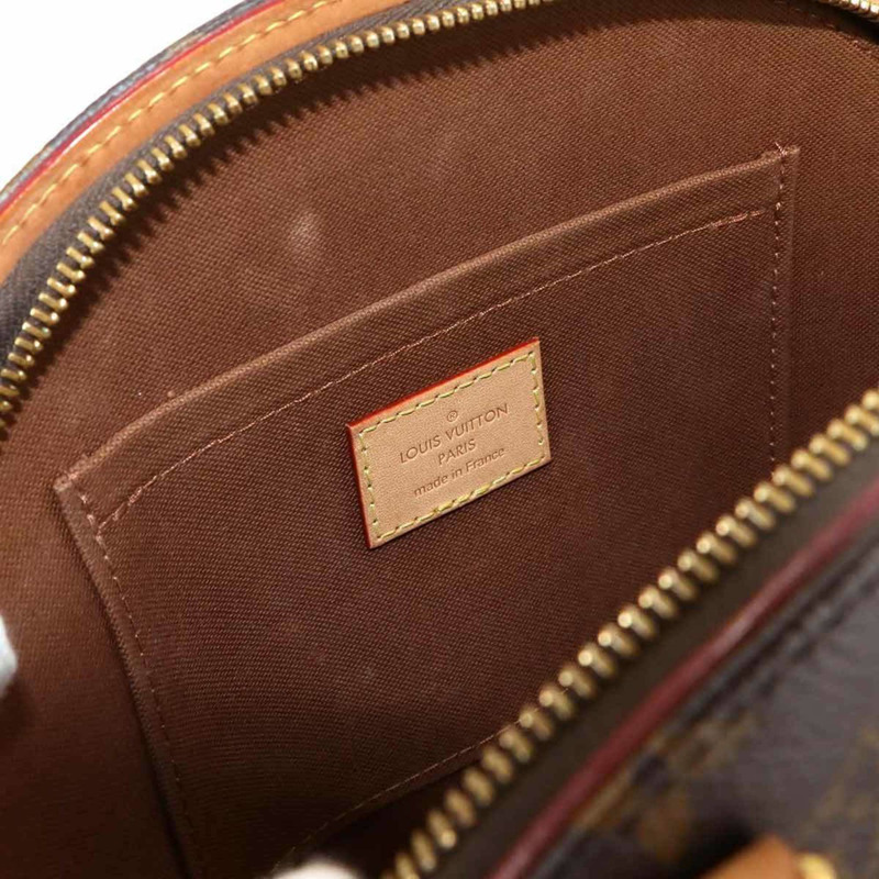 路易威登 Monogram Ellipse PM 兩手提/肩背包，棕色，M46196，RFID-7