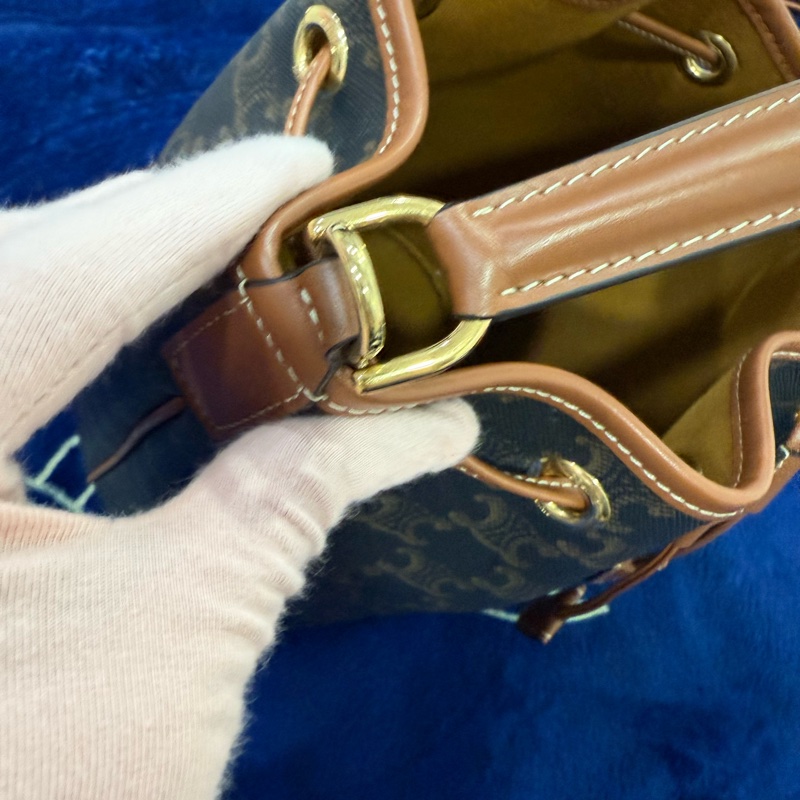 Celine 束口水桶手提兩用包 新款-11