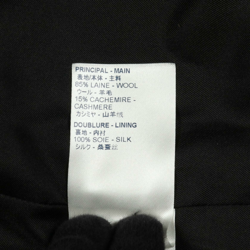 路易威登 其他 羊毛羊絨大衣 藍色 二手 女士-4