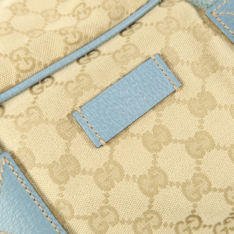 烏木色 緹花帆布 手提包【GUCCI 古馳】 153240/421403-7