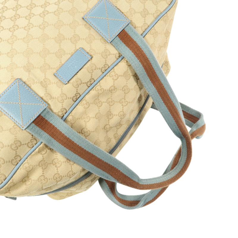 烏木色 緹花帆布 手提包【GUCCI 古馳】 153240/421403-8