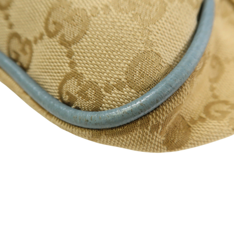 烏木色 緹花帆布 手提包【GUCCI 古馳】 153240/421403-9