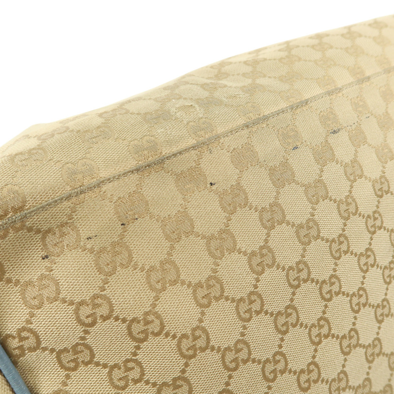 烏木色 緹花帆布 手提包【GUCCI 古馳】 153240/421403-11