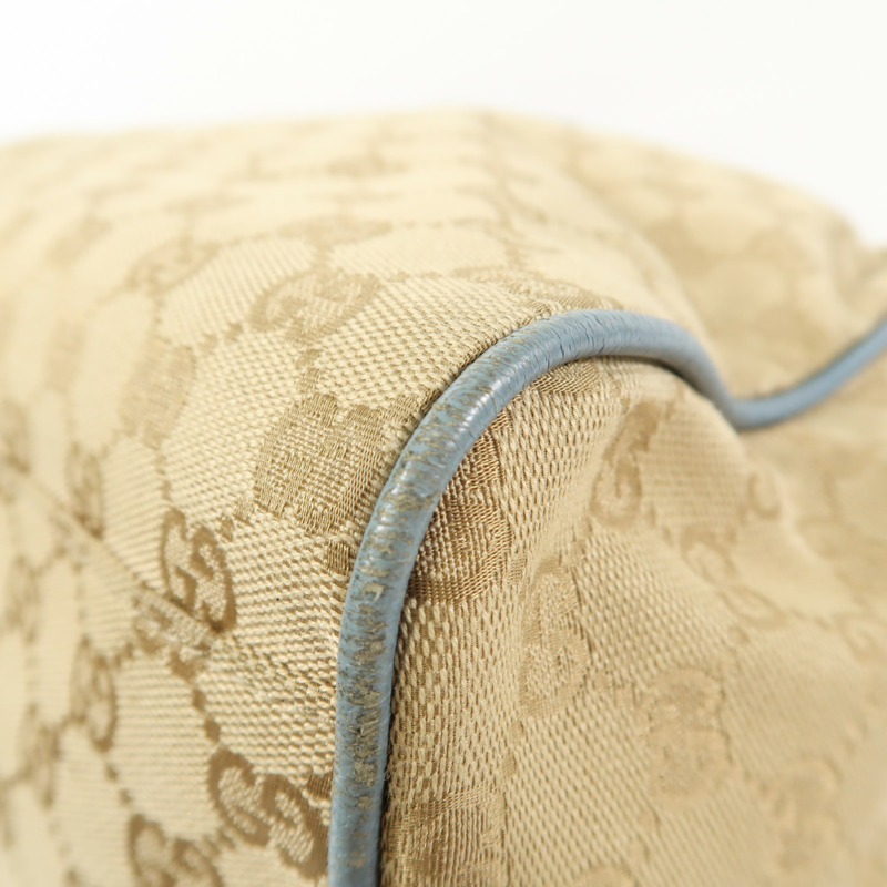 烏木色 緹花帆布 手提包【GUCCI 古馳】 153240/421403-15