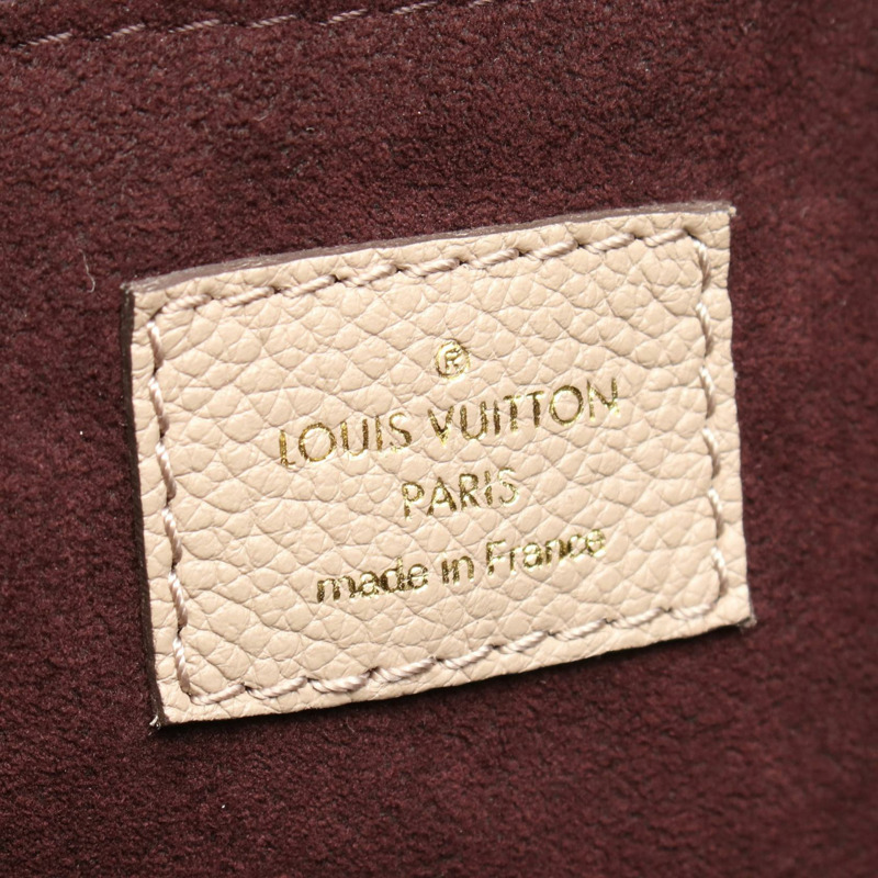 路易威登 Neverfull MM 手提單肩包 M45686 Monogram Empreinte 米色 LV-3