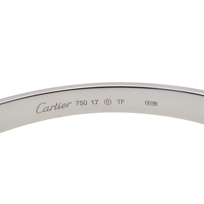 18K白金 Love 手環 17【Cartier 卡地亞】-4