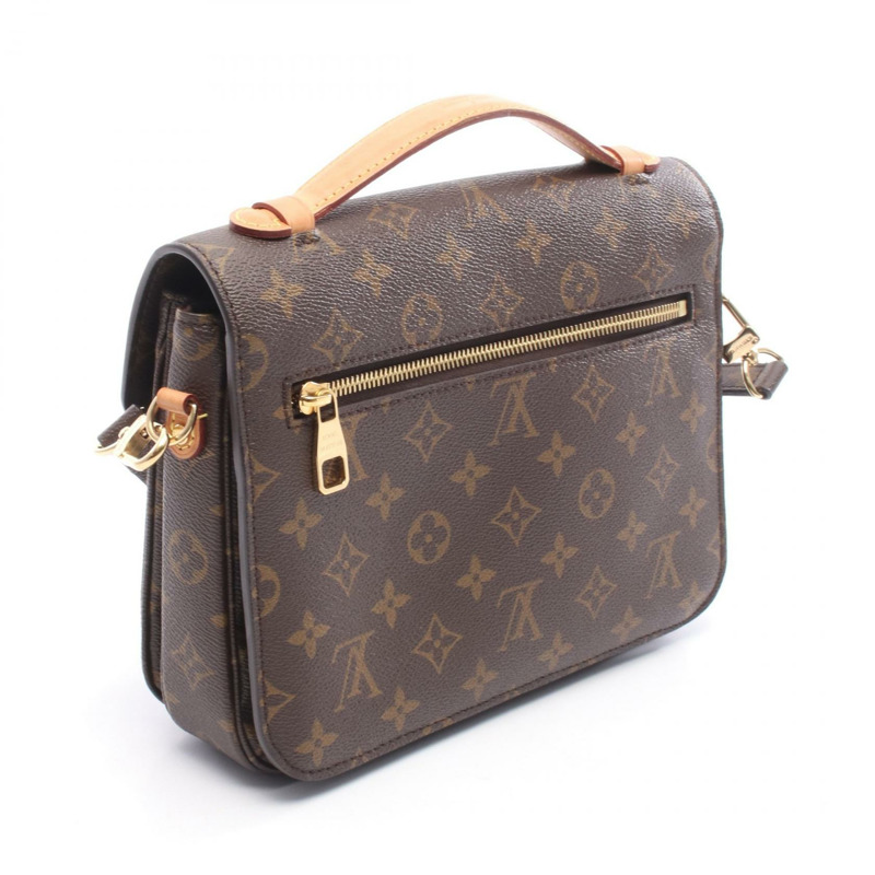 路易威登 Pochette Metis MM 單肩手提包 M44875 Monogram 帆布 二手 LV-1