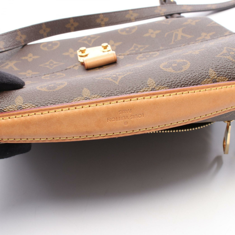 路易威登 Pochette Metis MM 單肩手提包 M44875 Monogram 帆布 二手 LV-6