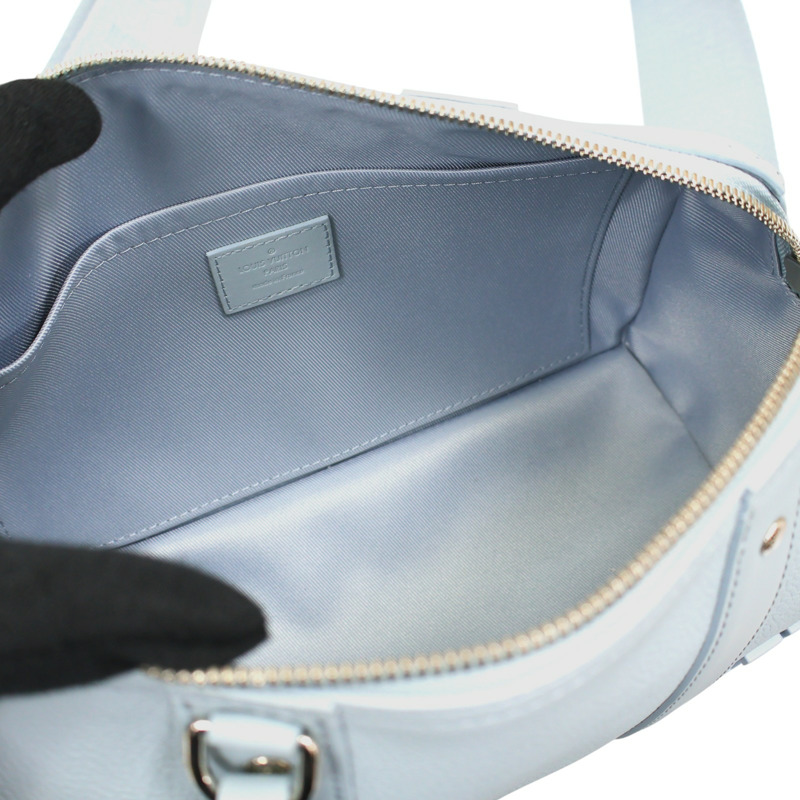 藍色 牛皮 City Keepall 肩背包【LOUIS VUITTON LV 路易威登】 M23725-4