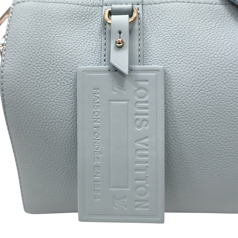 藍色 牛皮 City Keepall 肩背包【LOUIS VUITTON LV 路易威登】 M23725-12