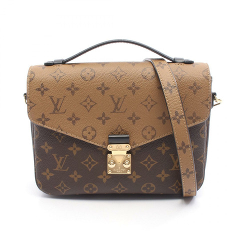 路易威登 Pochette Metis MM 單肩手提包 M44876 Monogram Reverse 二手 LV