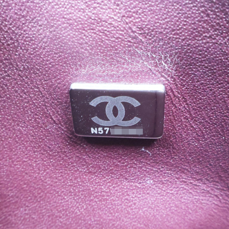 黑色 菱格紋 荔枝紋 牛皮 Coco 23 鍊帶肩背包 銀釦【CHANEL 香奈兒】 A01113-6