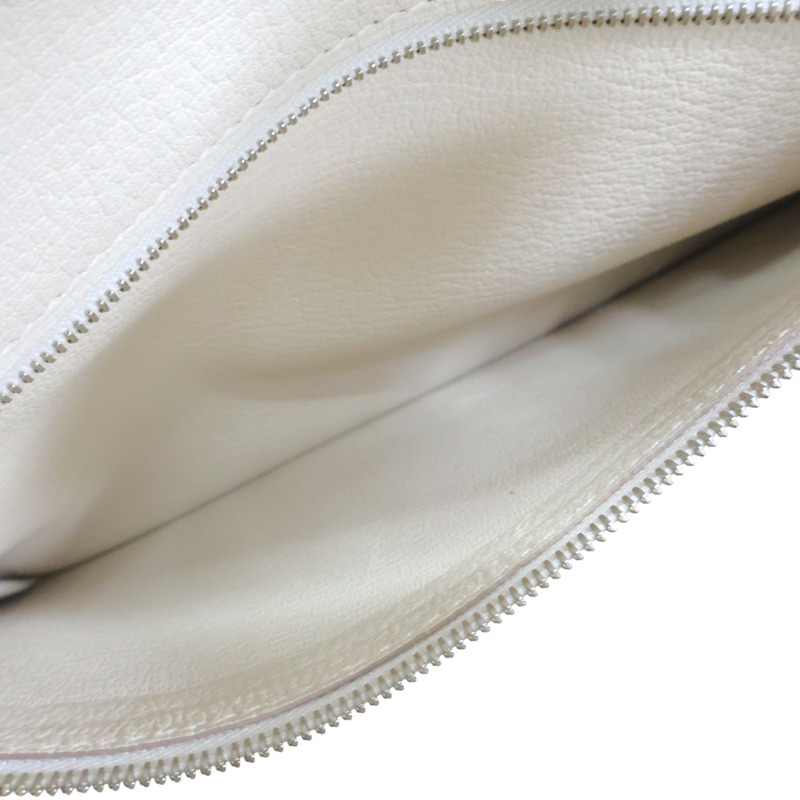 奶昔白 Togo牛皮 Birkin 30 柏金包 手提包 T刻 銀釦【HERMES 愛馬仕】-7