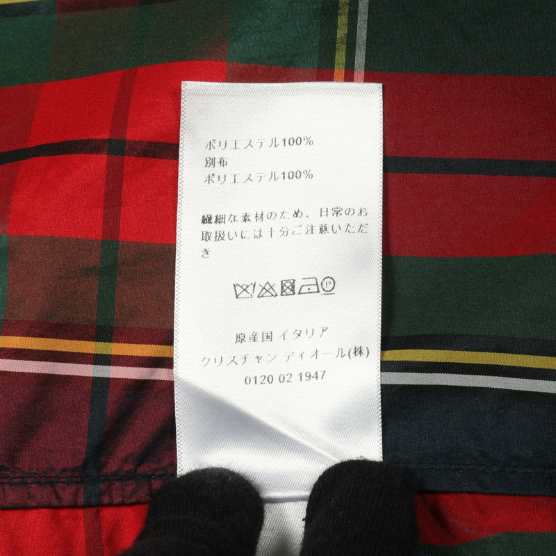 Christian Dior 伊勢丹 Check'n 20 週年紀念款 Anorak Mountain 外套連帽衫 #S-3