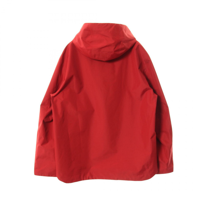 PRADA Extreme-Tex 防風登山連帽衫 SGB640 S202 1XV1 聚酯纖維 紅色 #XS-1
