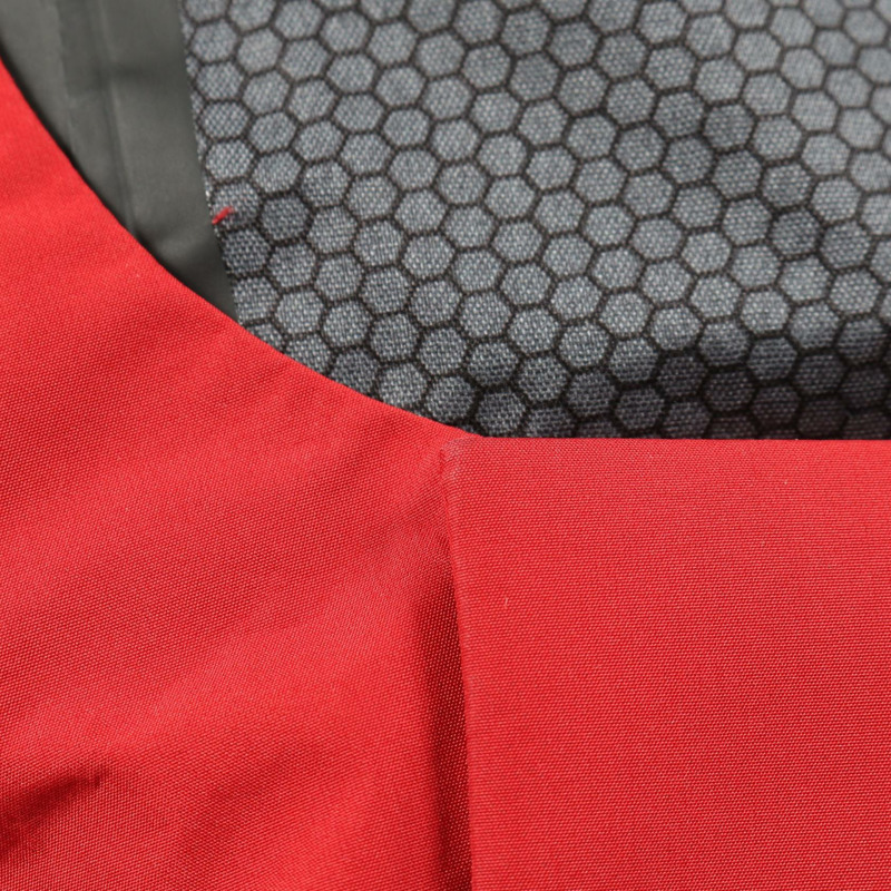 PRADA Extreme-Tex 防風登山連帽衫 SGB640 S202 1XV1 聚酯纖維 紅色 #XS-6