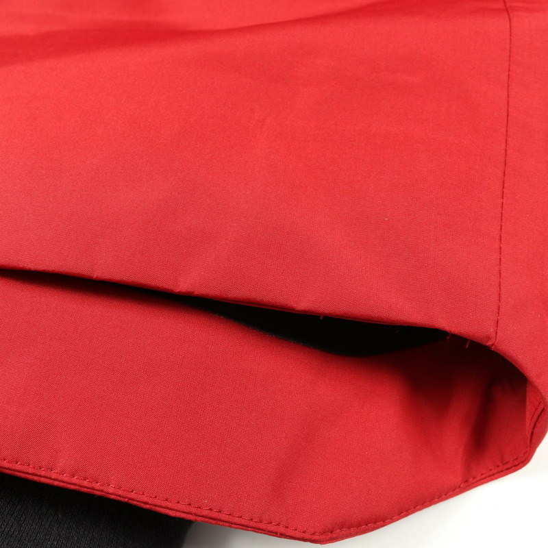 PRADA Extreme-Tex 防風登山連帽衫 SGB640 S202 1XV1 聚酯纖維 紅色 #XS-7