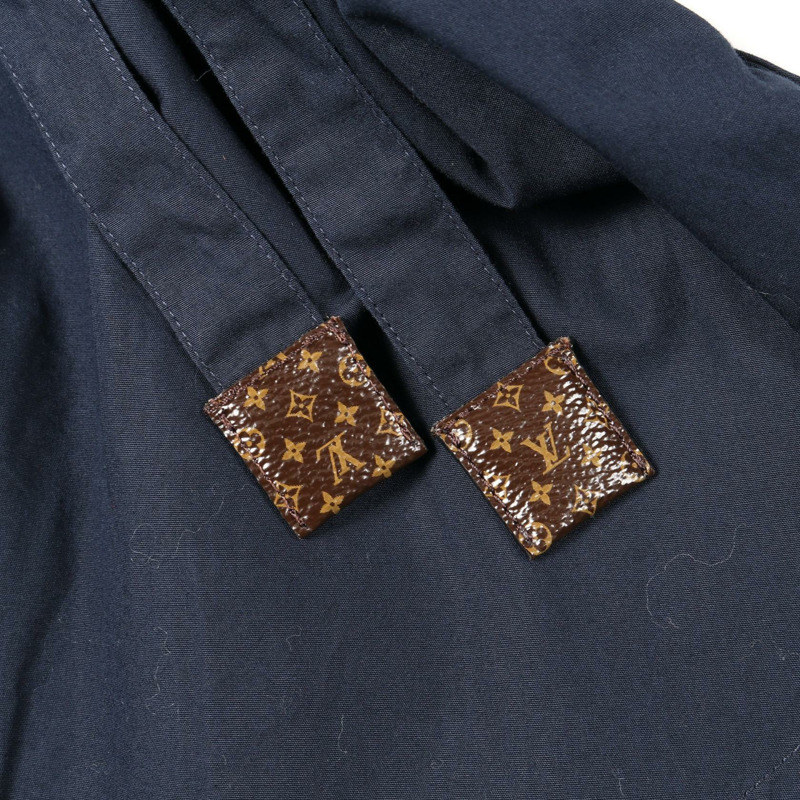 路易威登 (LOUIS VUITTON) 女襯衫 RW221J XKG FMBB05 純棉海軍藍二手女款 #36-5